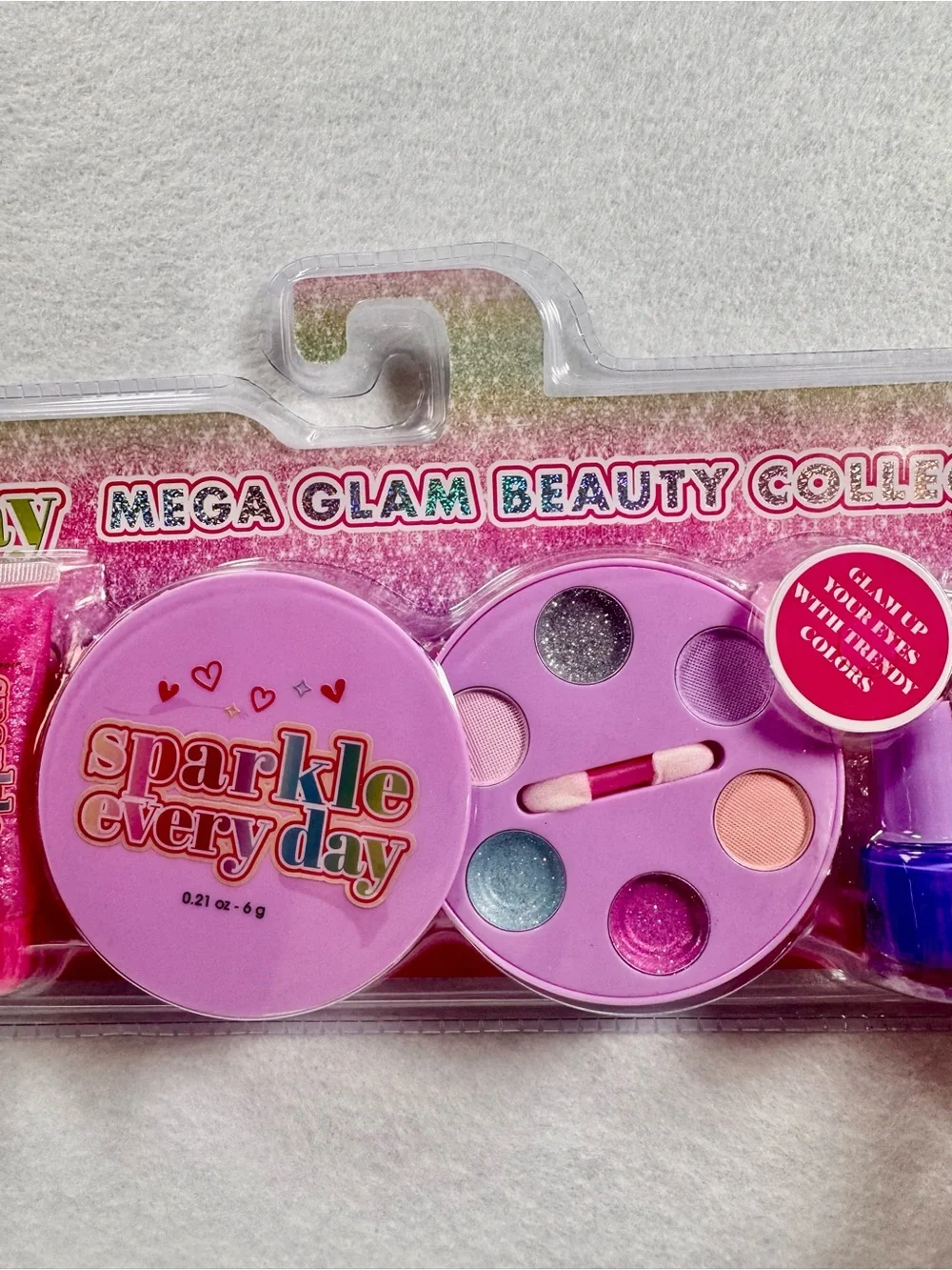Sparkle Every Day Mega Glam Beauty Collection NIP Makeup Set Age 8+